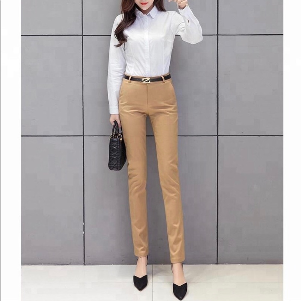 NWT Business Casual Brown Ankle Pants/Trousers